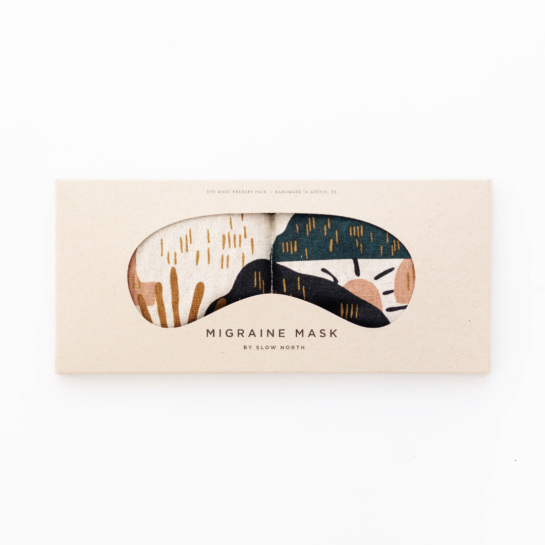 Eye Mask Neck Wrap Bundle Rainbow Hill