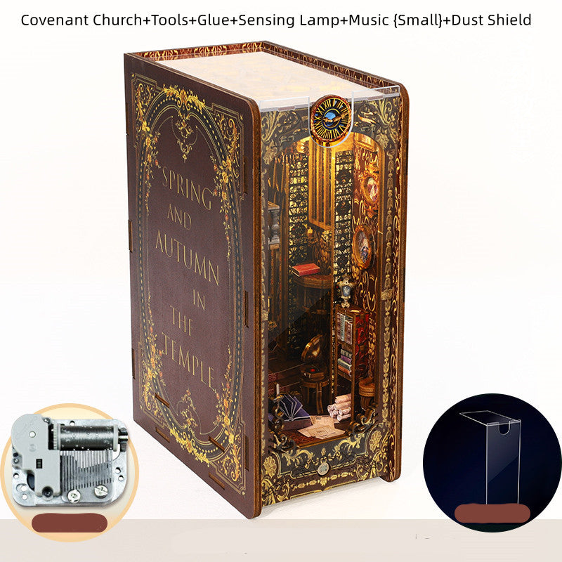 Pacto de cabina 3D DIY para libros