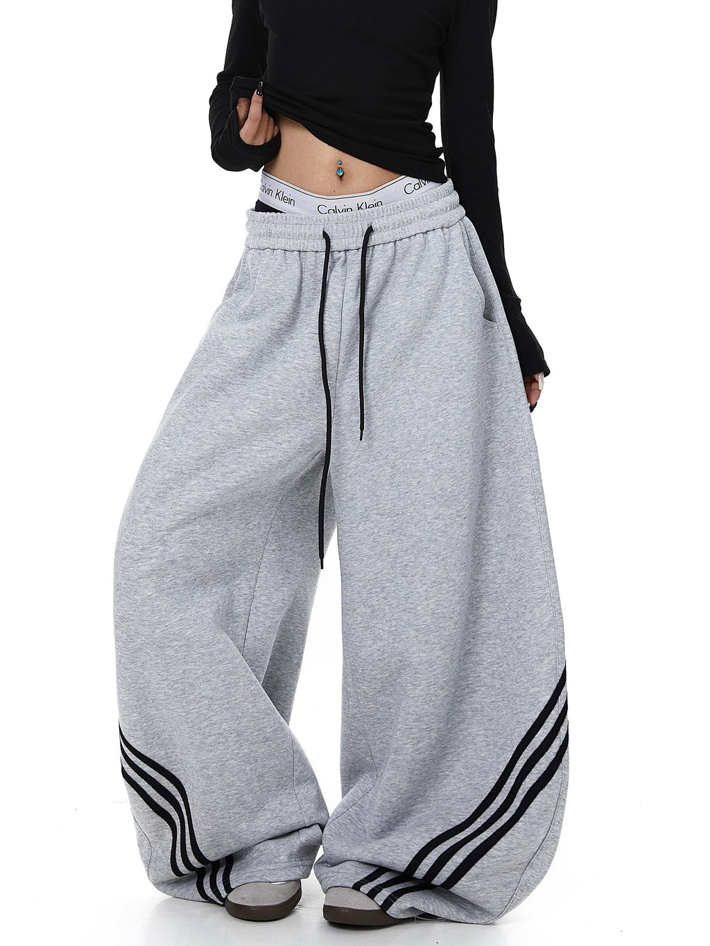 Women's American Style Retro Striped Color Block Patchwork