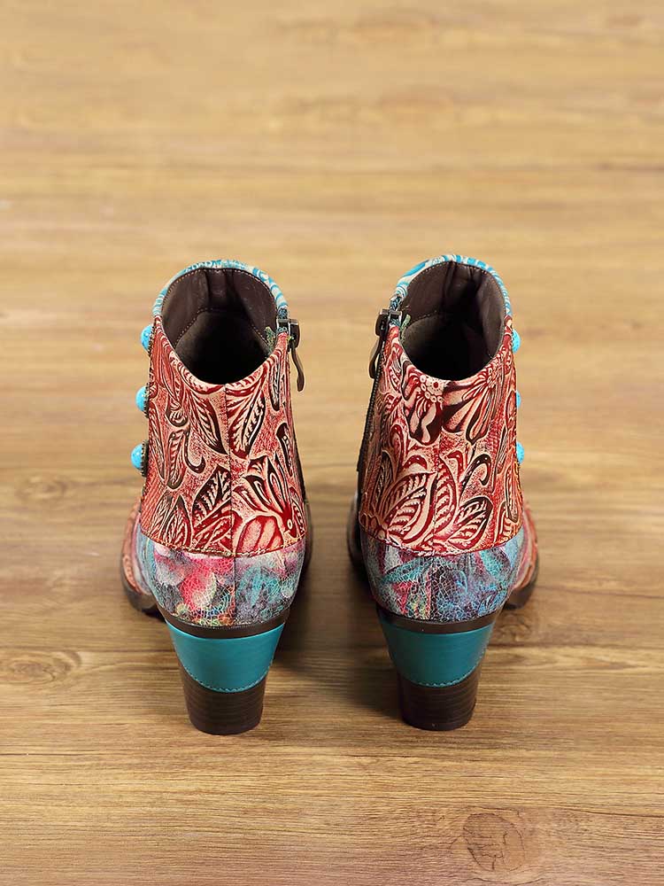 Ankle Boot | Leanna Vintage Handmade Ankle Boots