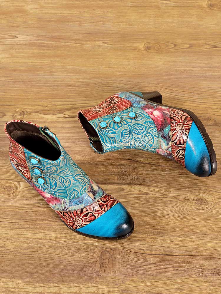 Ankle Boot | Leanna Vintage Handmade Ankle Boots