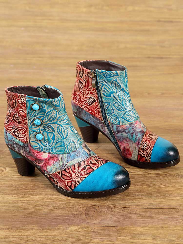 Ankle Boot | Leanna Vintage Handmade Ankle Boots