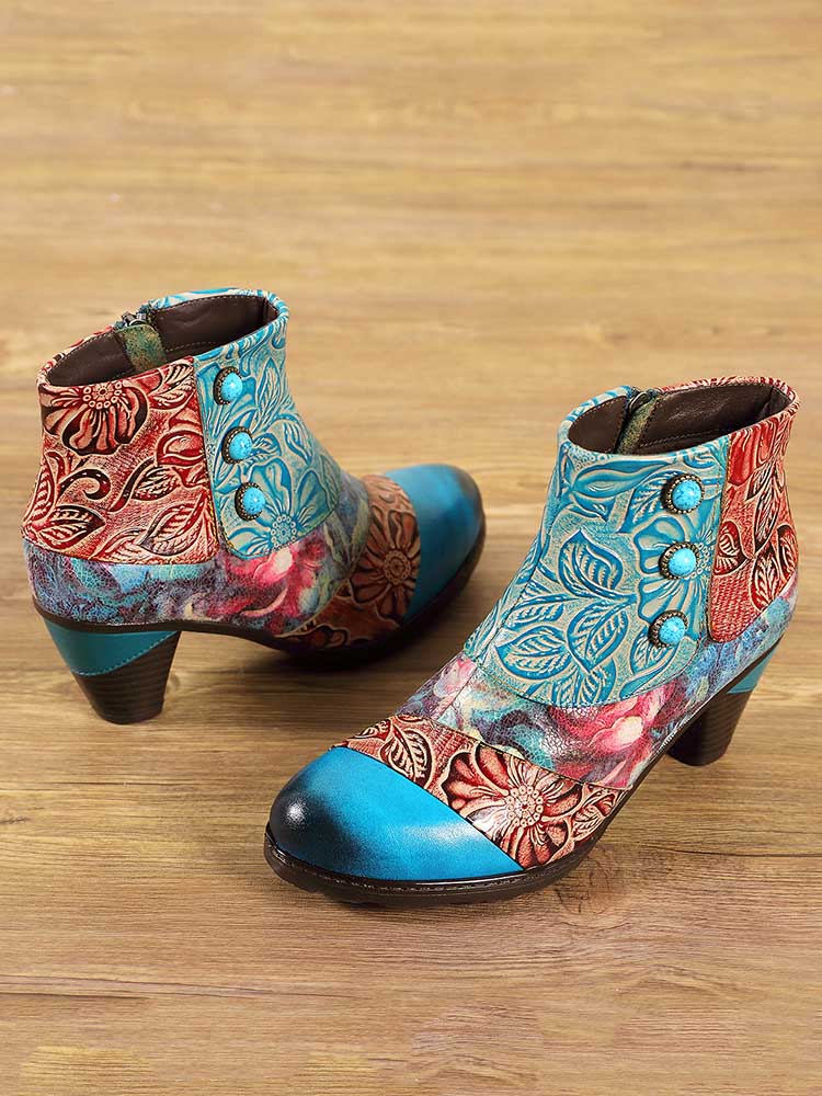 Ankle Boot | Leanna Vintage Handmade Ankle Boots