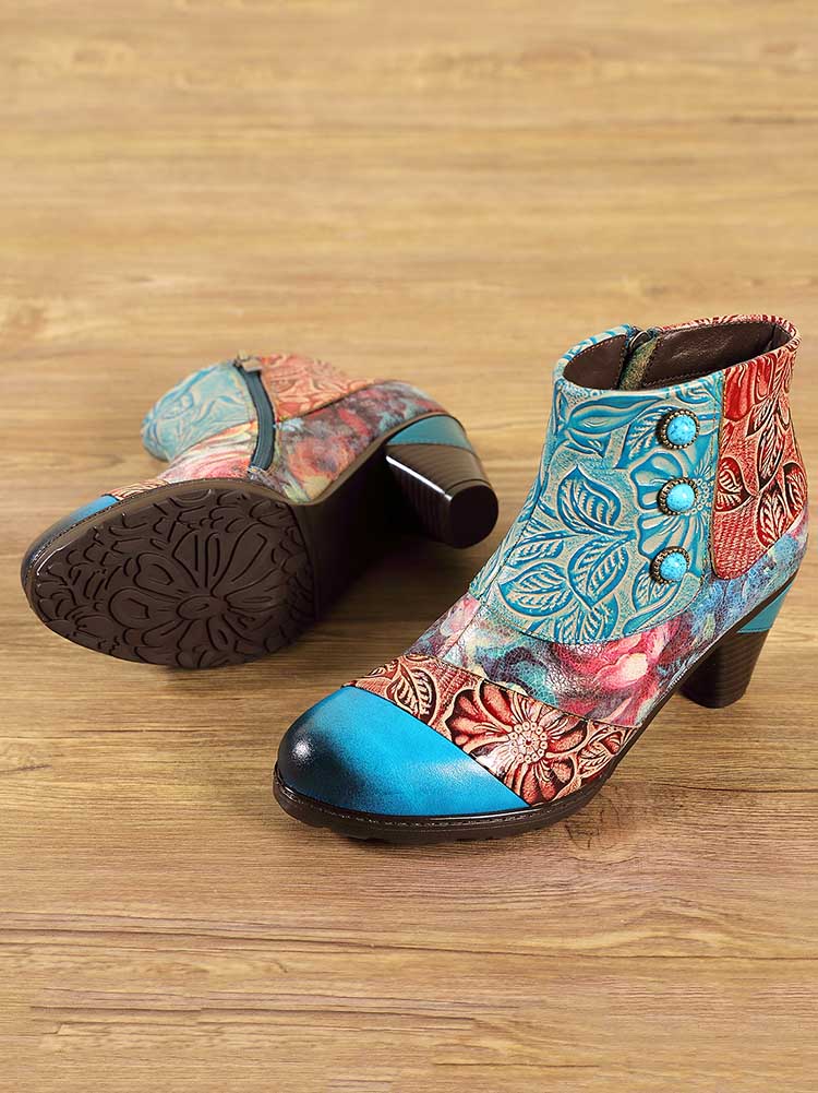 Ankle Boot | Leanna Vintage Handmade Ankle Boots