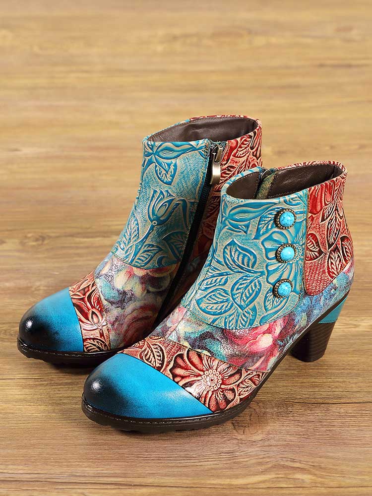 Ankle Boot | Leanna Vintage Handmade Ankle Boots