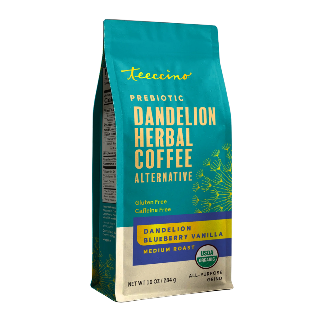 Herbal Coffee | Teeccino | Blueberry Vanilla Chicory Herbal Coffee