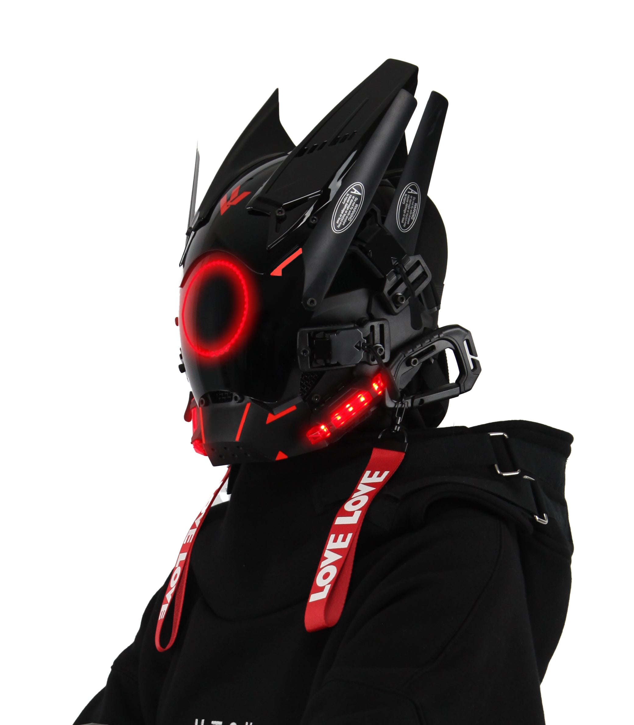 B Ci Red Tech Mask