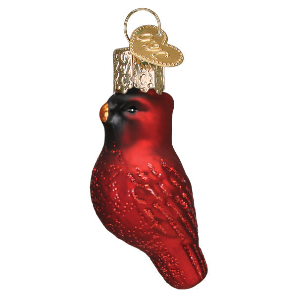 Mini adorno cardenal rojo