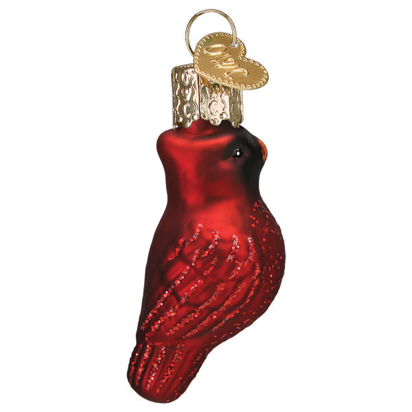 Mini adorno cardenal rojo