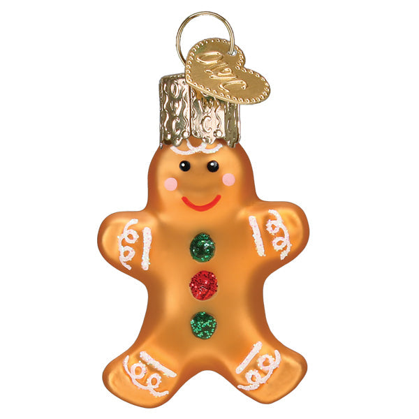 Mini adorno de galleta de jengibre