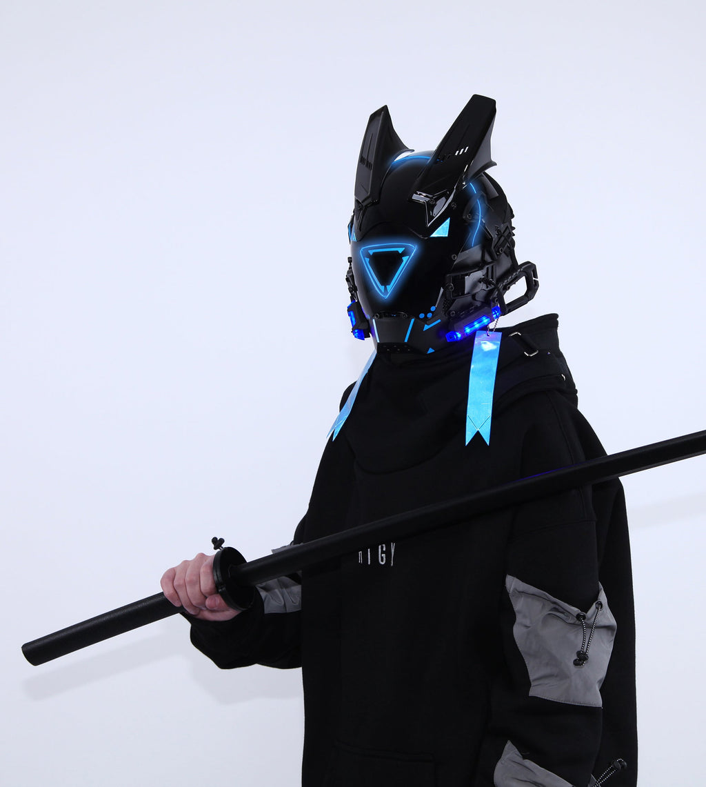 C Tr Blue Tech Mask
