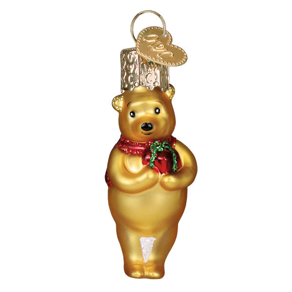 Mini Winnie con adorno de regalo
