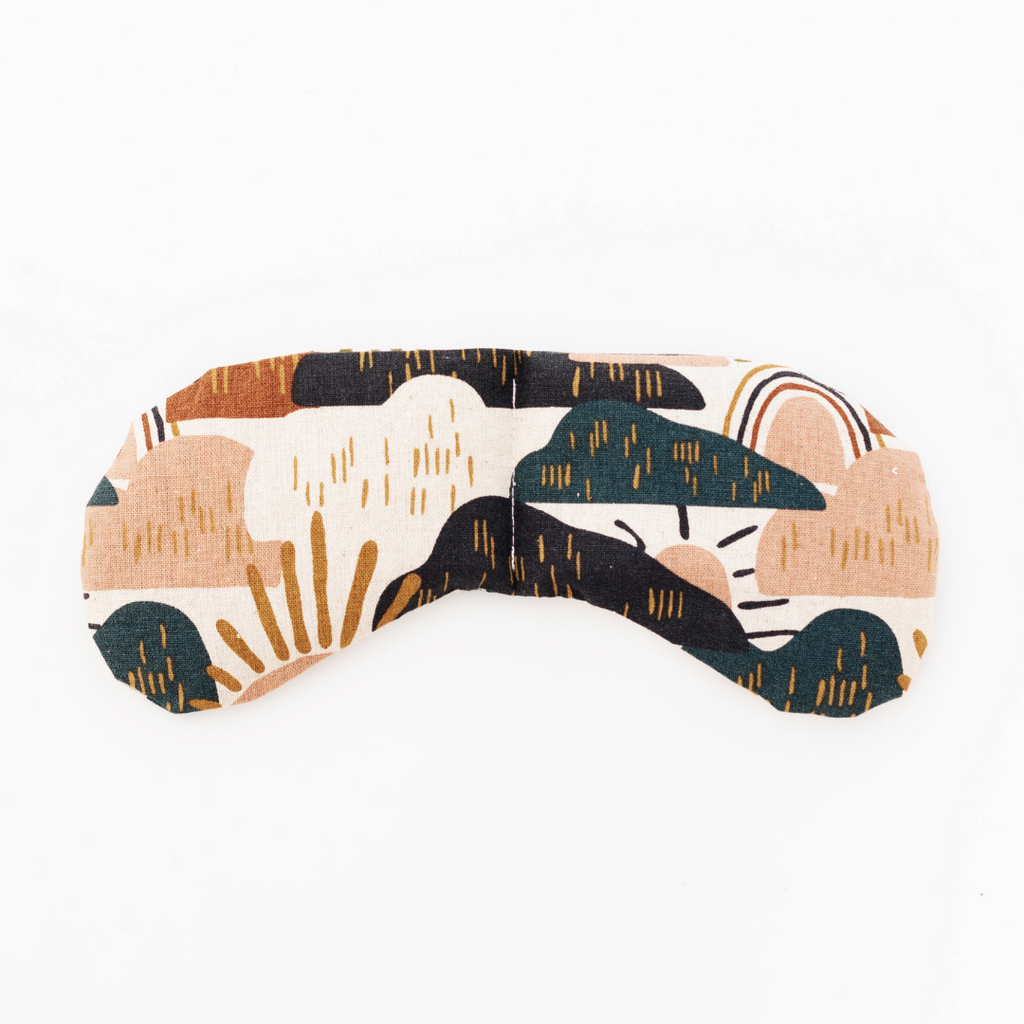 Eye Mask Neck Wrap Bundle Rainbow Hill