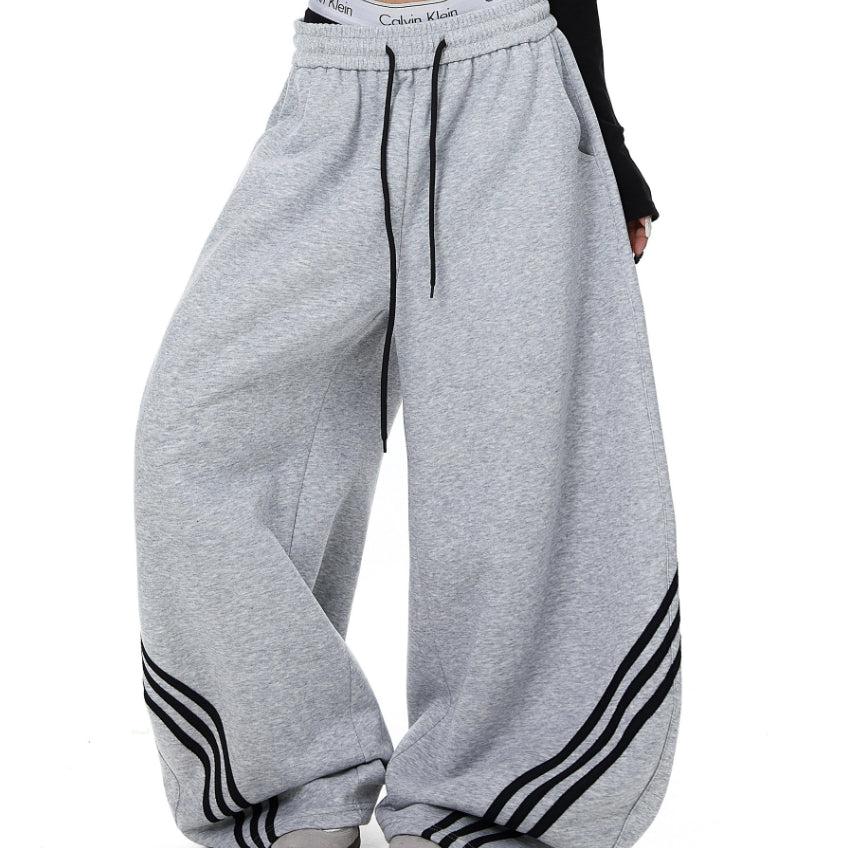 Retazos a rayas estilo americano retro para mujer con bloques de color