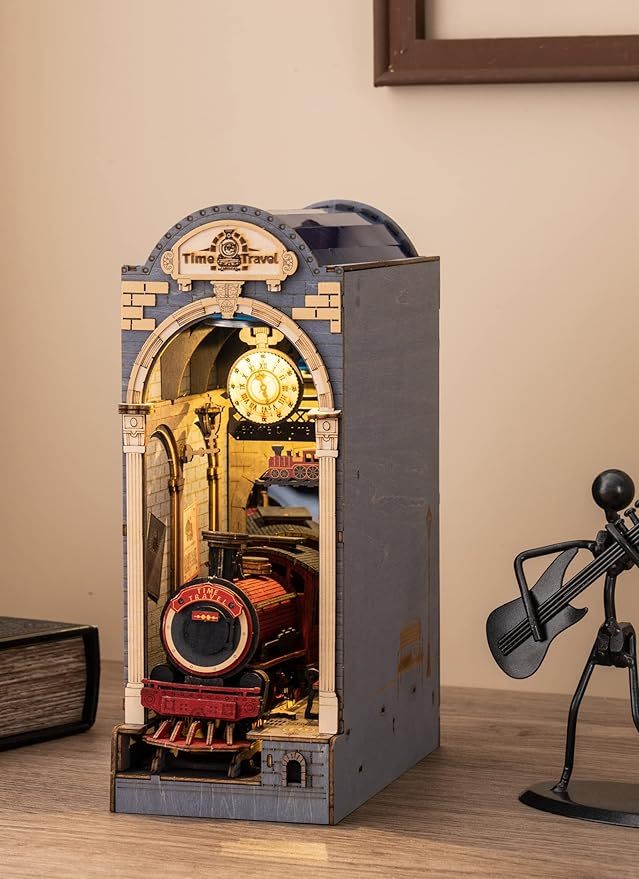 Bookshelf Decor | Miniture House | Diy Book Nook Kit