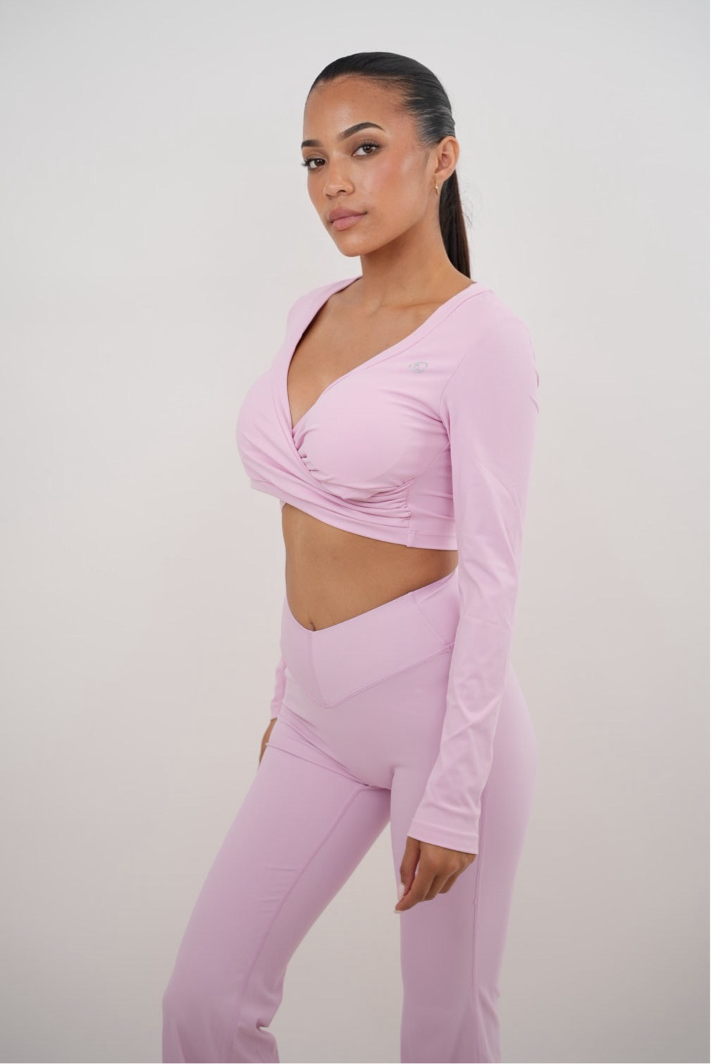 Yo Soy Presente Top Elegante Rosado