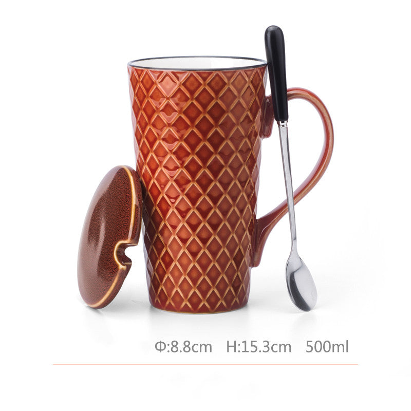ビンテージ陶器マグカップ
