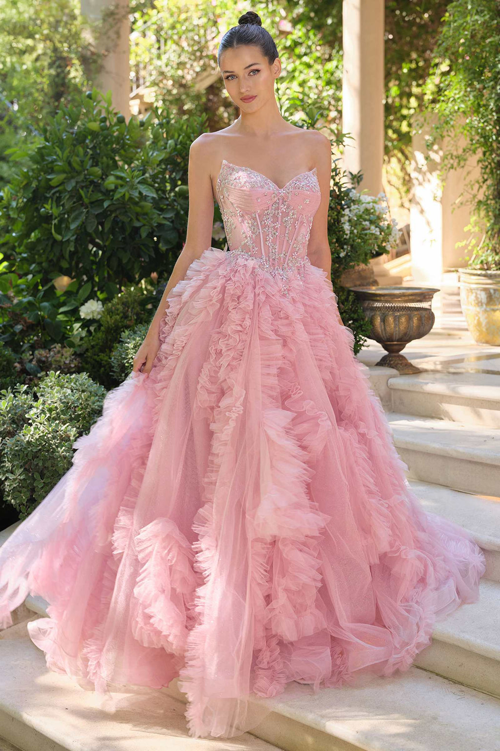 Andrea & Leo A1483 A-Line Gown Sheer Boned Bodice Strapless Fairytale is a giftable product selected for thoughtful gifting, everyday use, display, collections, and home or lifestyle styling. Product details focus on the item type, material style, intended use, and available listing options. A giftable choice for shoppers looking for useful, distinctive, easy-to-display, or easy-to-pair items. Available color and size options help shoppers choose the right version from the listing variants.