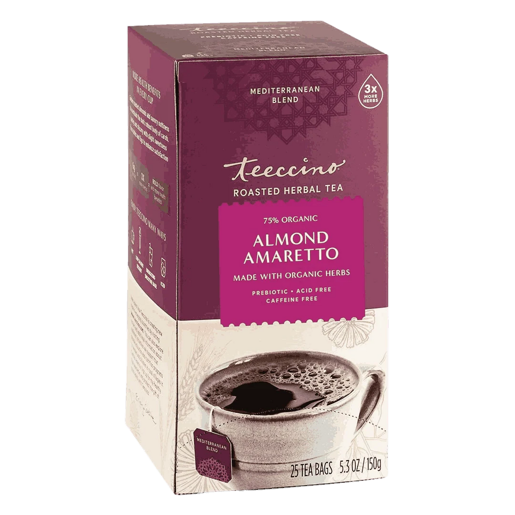 Té de hierbas tostado de almendra amaretto