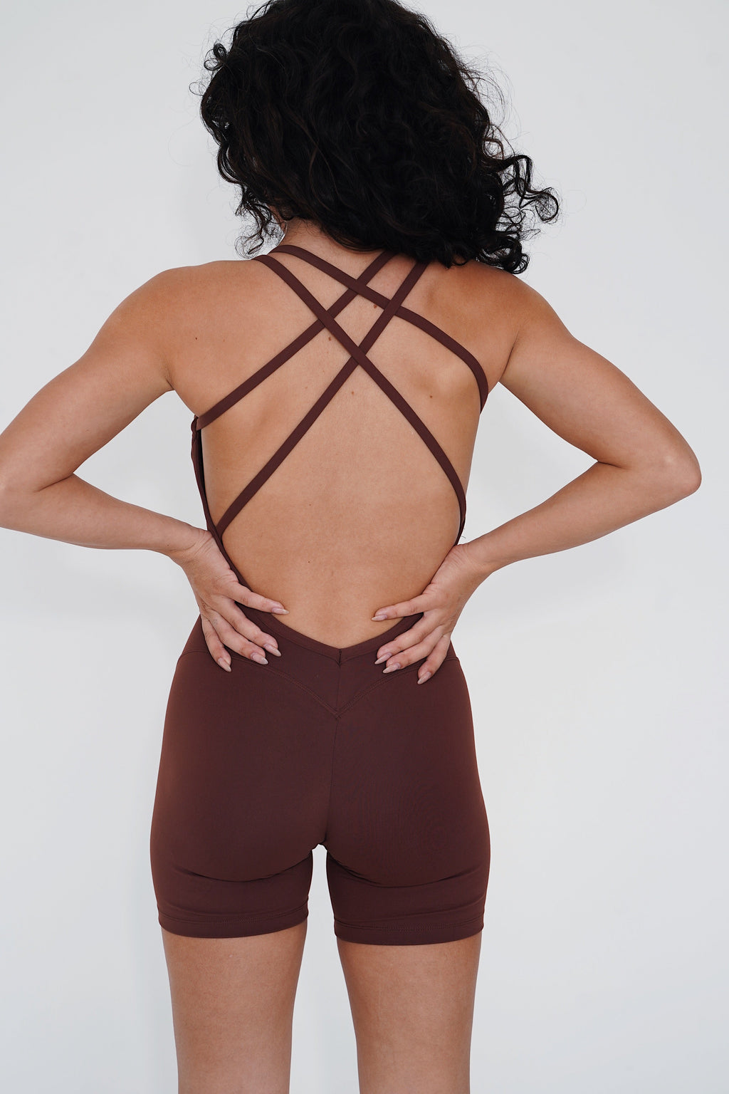 Body con elástico de chocolate «Soy suficiente»