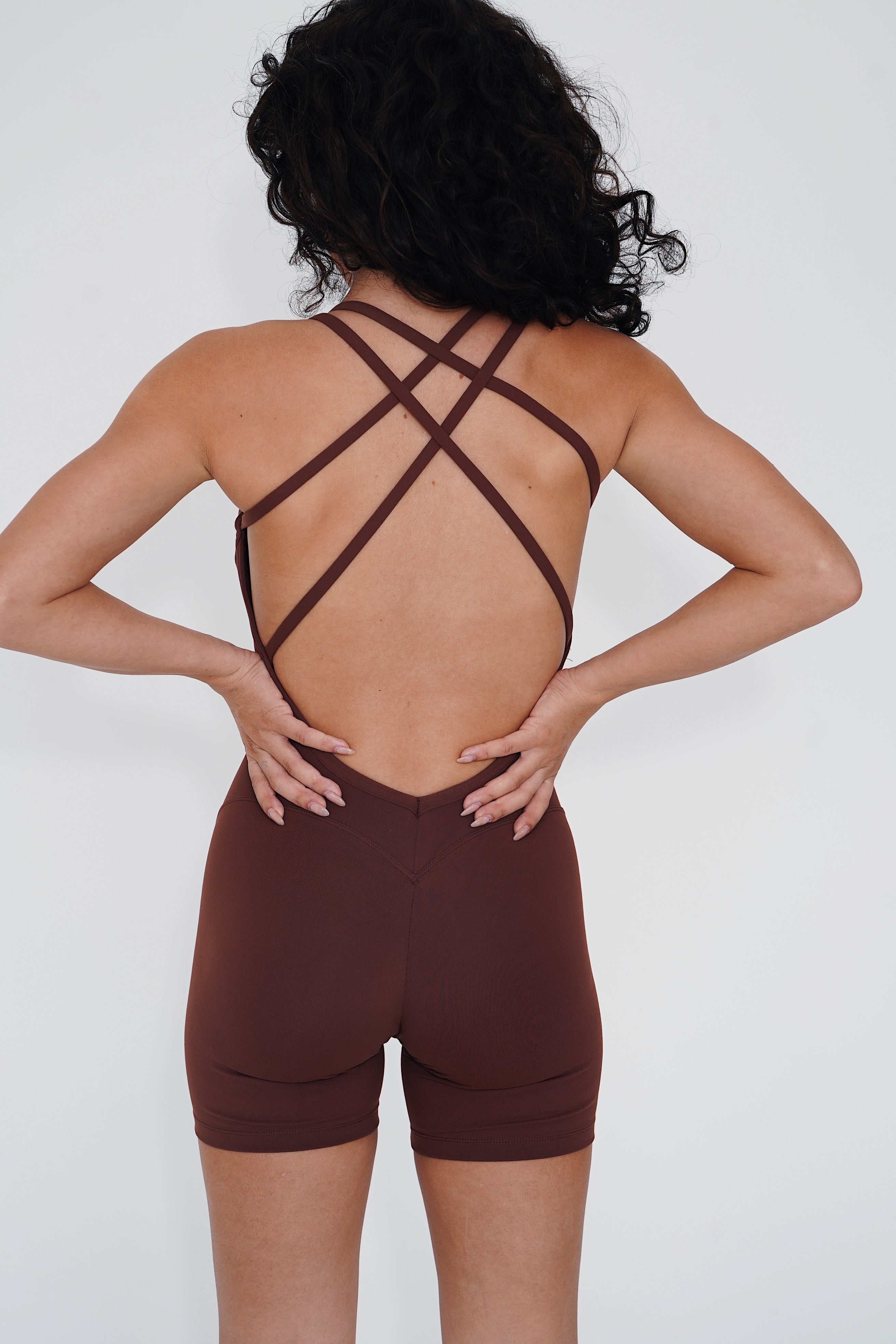 Body con elástico de chocolate «Soy suficiente»