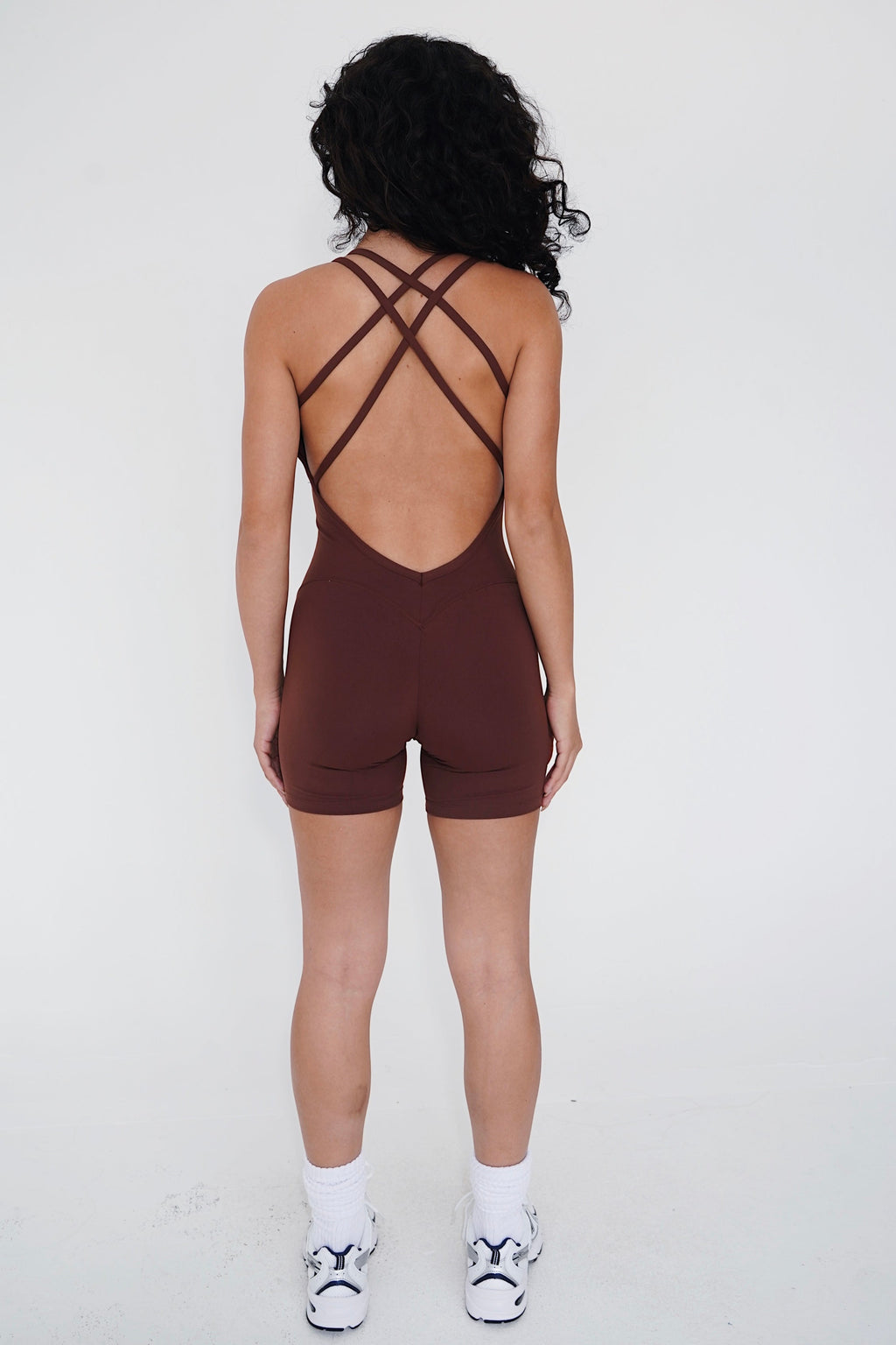 Body con elástico de chocolate «Soy suficiente»
