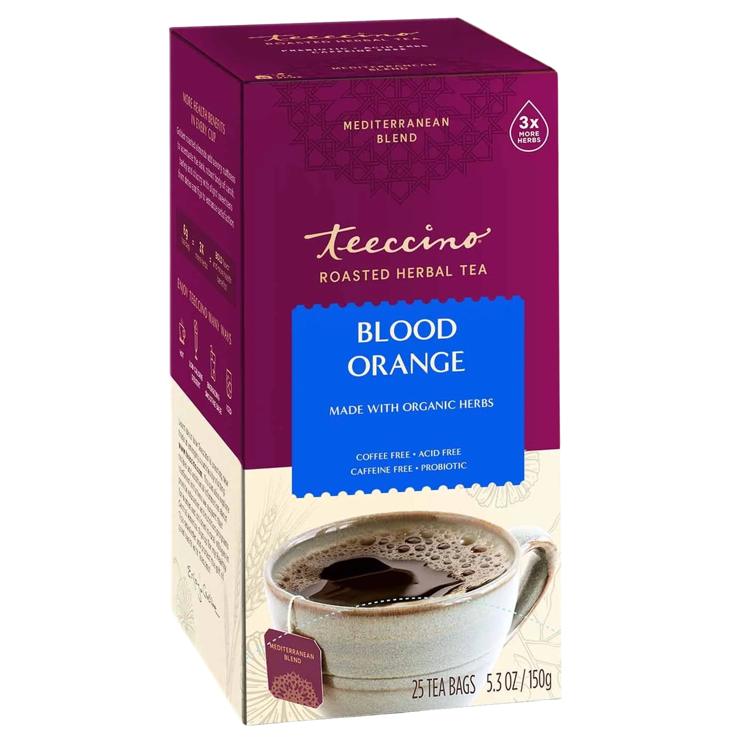 Té de Hierbas Tostado de Naranja Sanguina