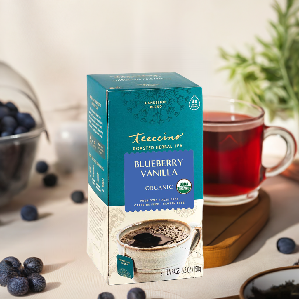 Té Herbal de Achicoria, Arándano y Vainilla