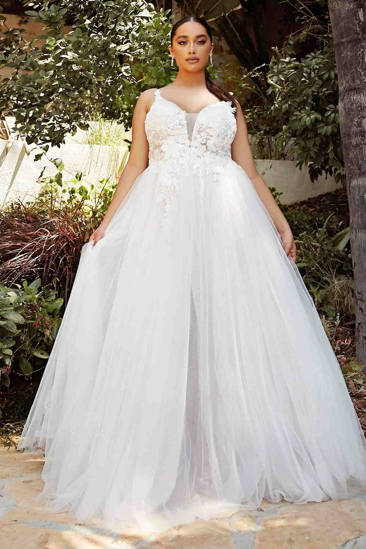 Wedding Dress | Cinderella Divine Cb072w Layered