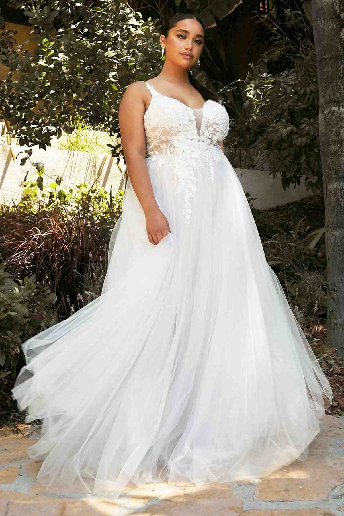Wedding Dress | Cinderella Divine Cb072w Layered