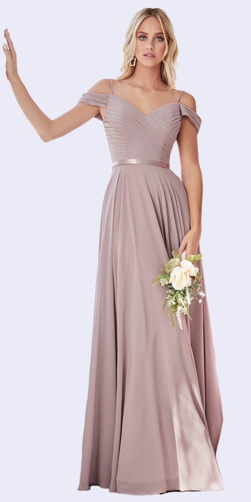Cinderella Divine CD0156 Long Off The Shoulder Chiffon Gown Corset Back is a formal gown suited for prom, pageants, weddings, galas, and black-tie occasions. It offers supplier-listed styling details with formalwear appeal for Honey Badger Books shoppers.