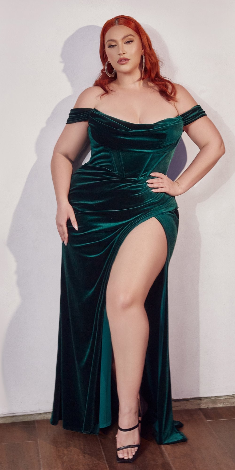 Dress | Cinderella Divine Cd236 Long Off the Shoulder Corset