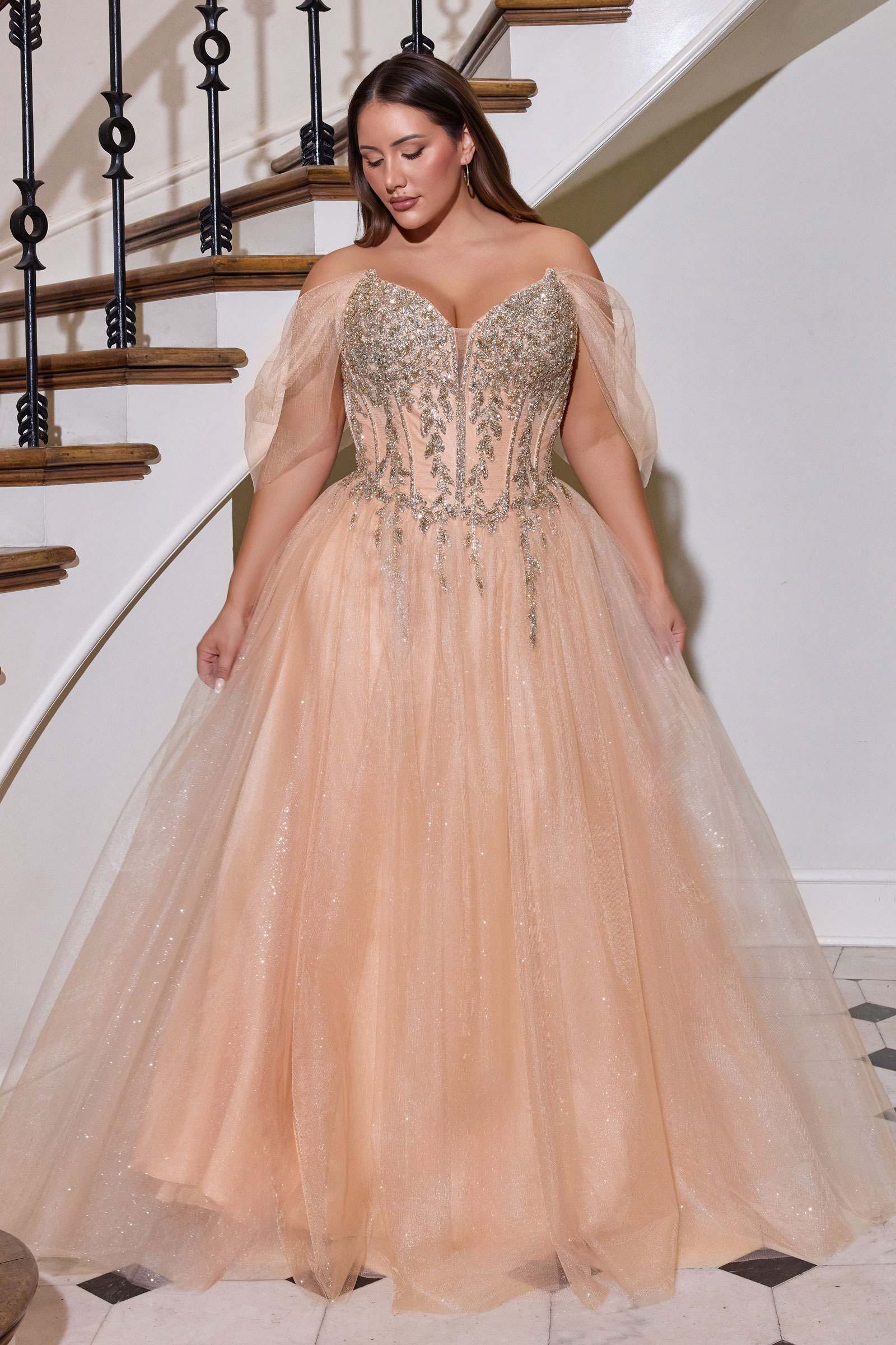 Dress | Ladivine Cd721c Strapless