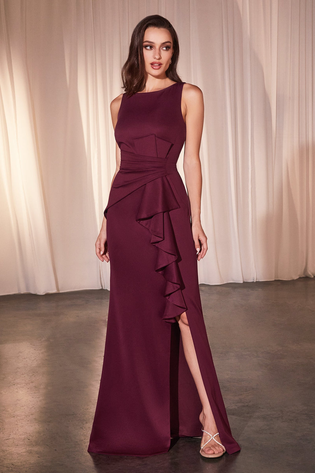 Ladivine CH377 Long Fitted Neoprene Dress is a cocktail dress for prom, pageant, cocktail party. It features neoprene styling and a polished formalwear look suited for Honey Badger Books shoppers selecting special-occasion apparel.