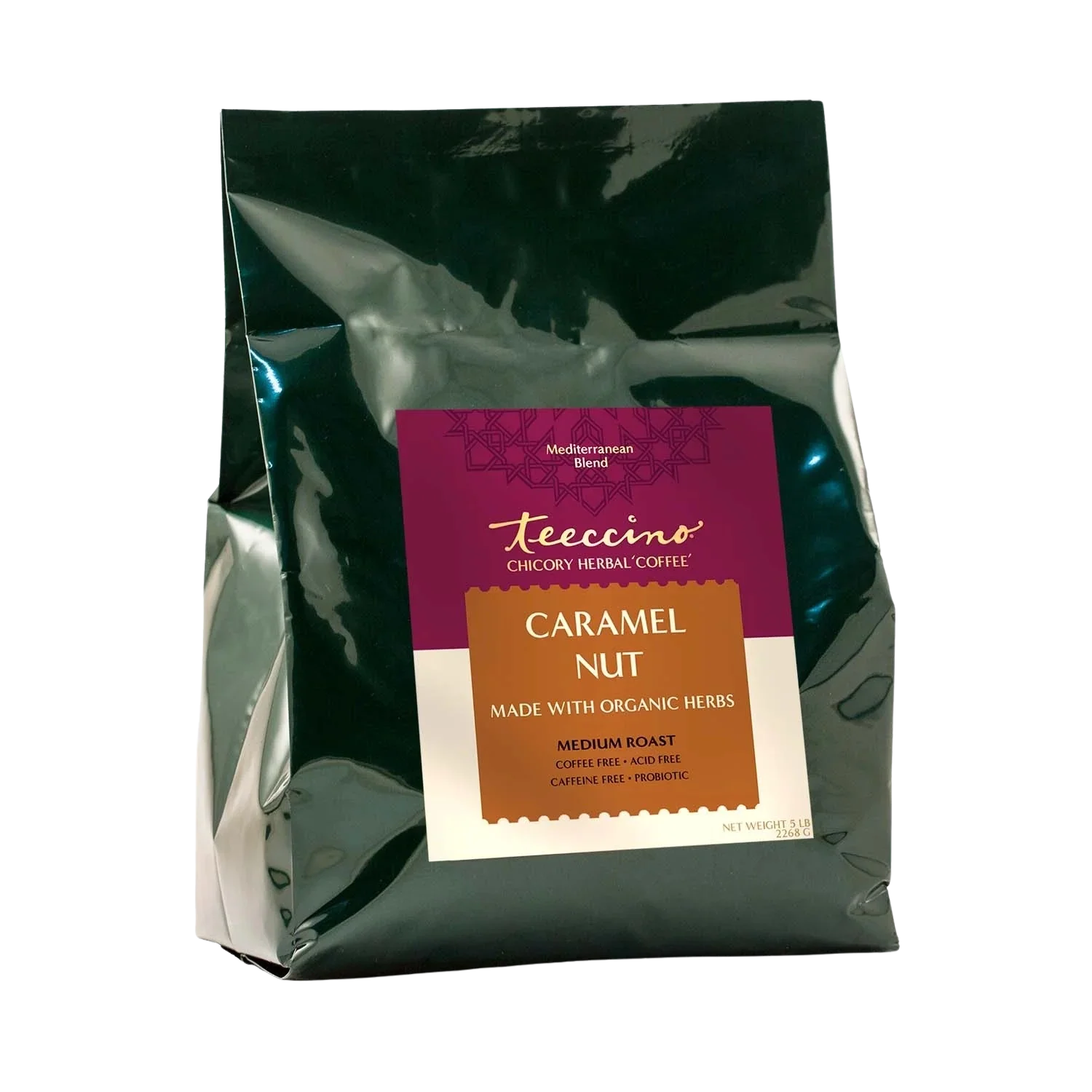 Herbal Coffee | Teeccino | Caramel Nut Chicory Herbal Coffee
