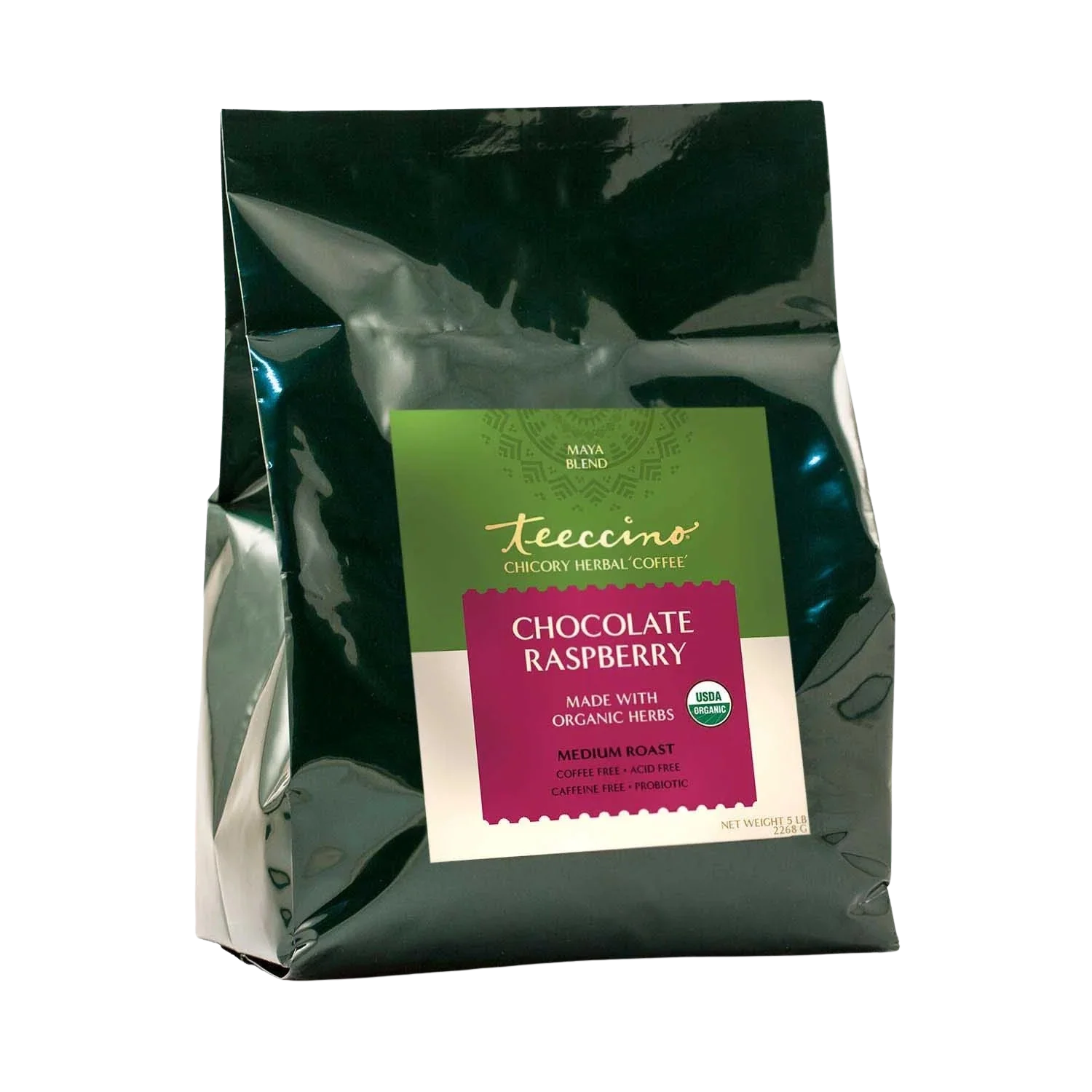 Herbal Coffee | Teeccino | Chocolate Raspberry Chicory Herbal Coffee