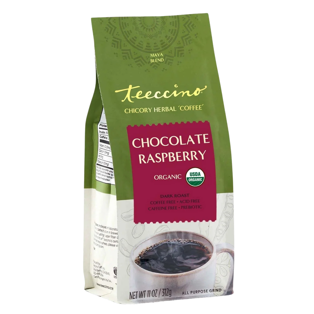 Herbal Coffee | Teeccino | Chocolate Raspberry Chicory Herbal Coffee