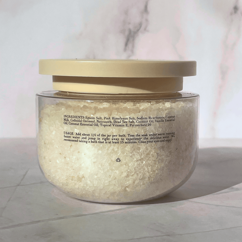 Coco Escape Aromatherapy Bath Soak For Stress Relief Pellia