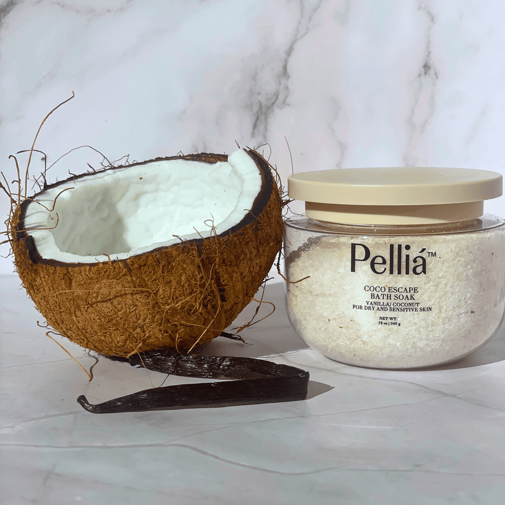 Coco Escape Aromatherapy Bath Soak For Stress Relief Pellia