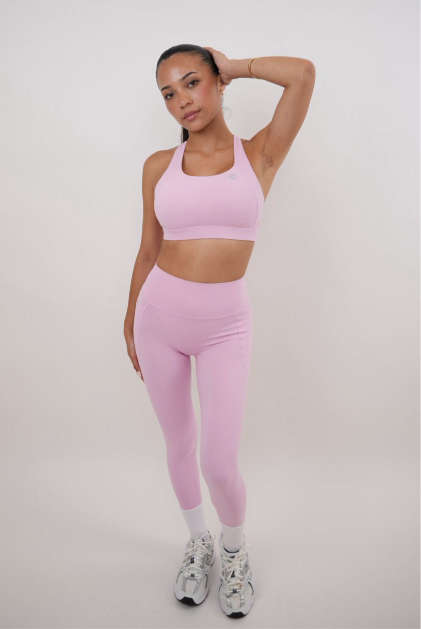 Mallas de secado rápido con estampado I Am Glowing Pink Blossom