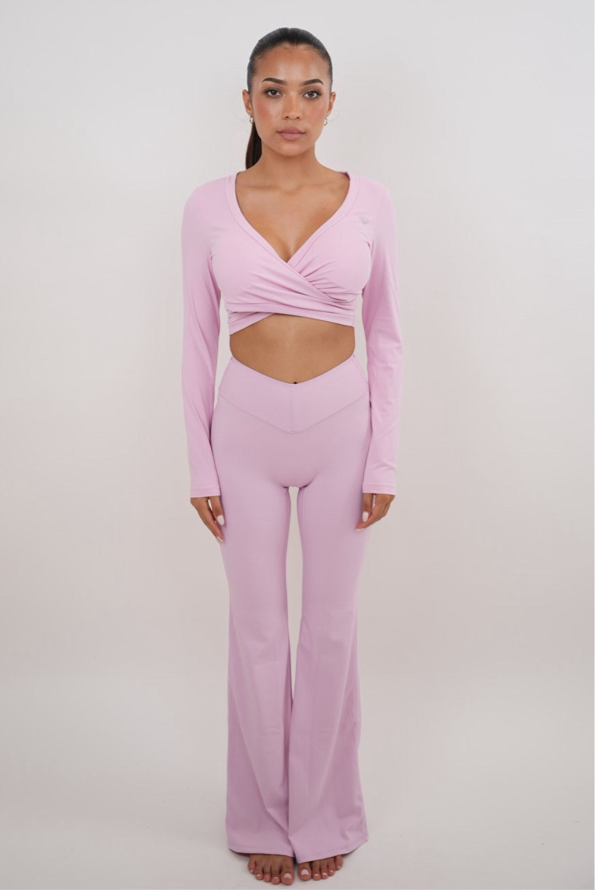 Yo Soy Presente Top Elegante Rosado