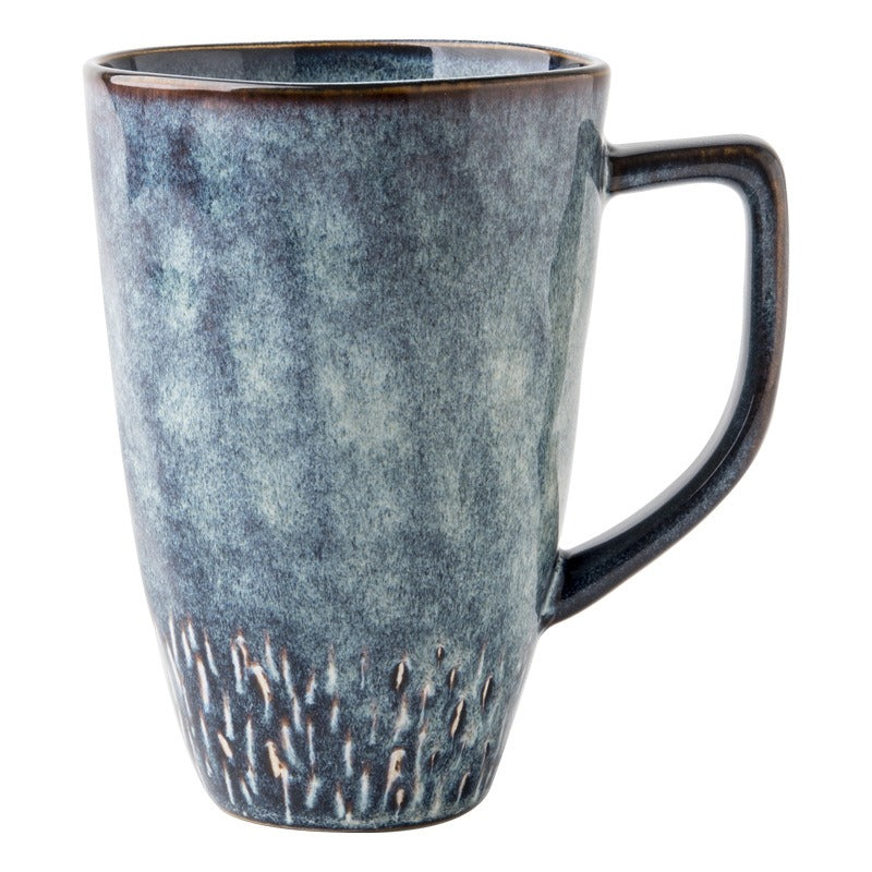 Ceramic mug coffee cup is a stoneware coffee mug selected for drinkware shoppers, coffee bars, kitchen tableware, gift sets, and cozy beverage routines. Material details include quality:White porcelain. Available color and capacity options help shoppers choose the right version from the listing variants.