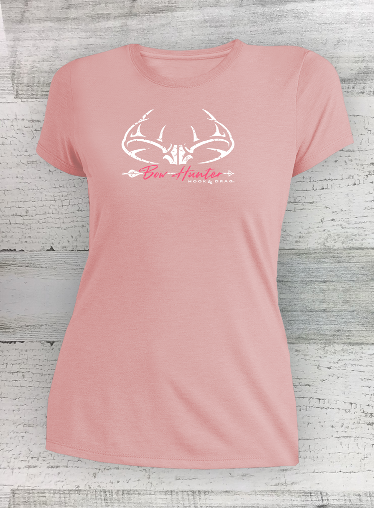 Dama HD Cazadora con Lazo I - Manga Corta - Camiseta Perfect Tri ® para mujer