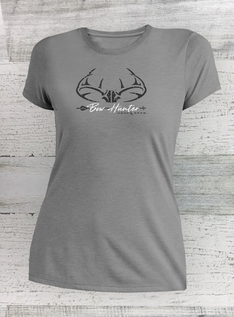 Dama HD Cazadora con Lazo I - Manga Corta - Camiseta Perfect Tri ® para mujer