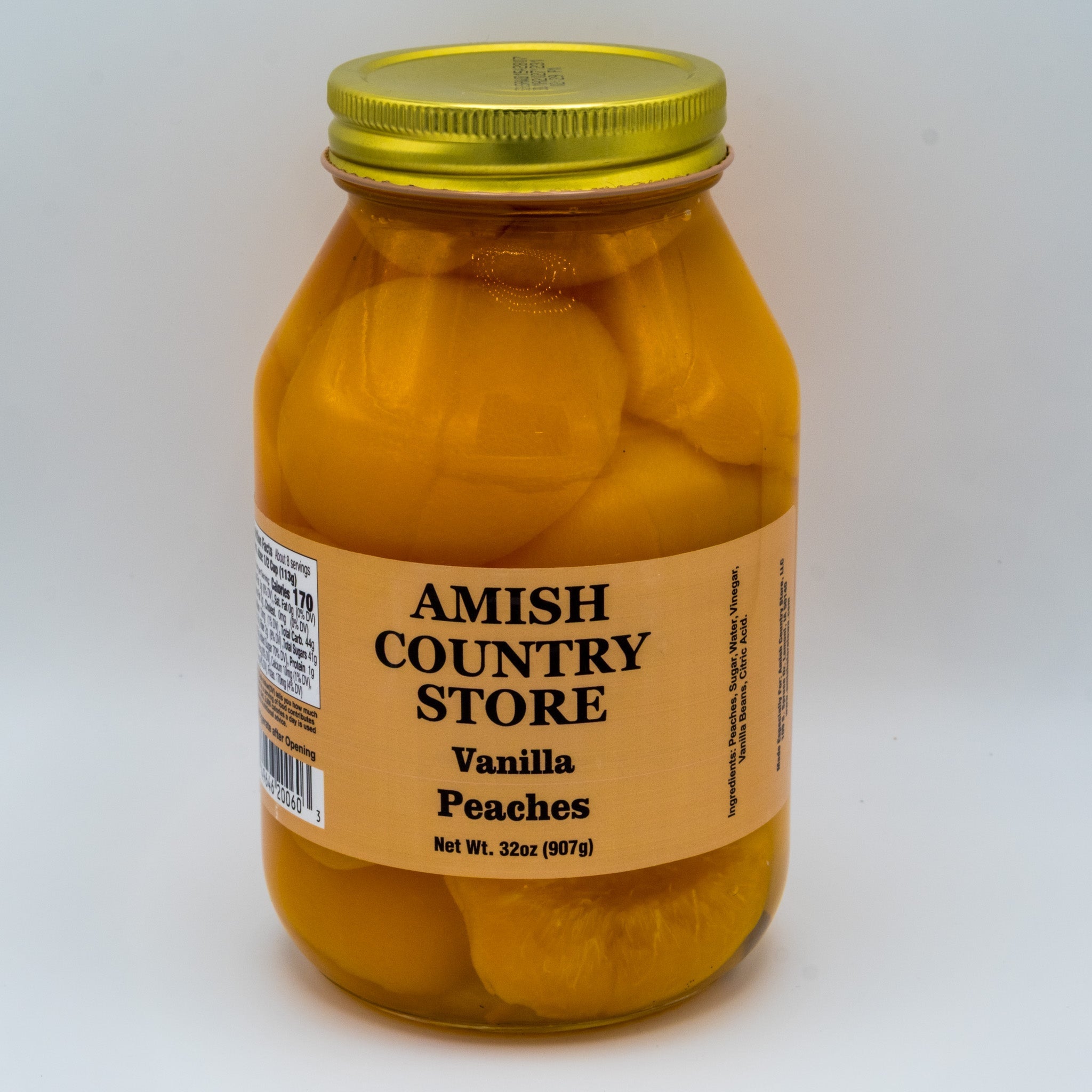 Canned Vanilla Peaches