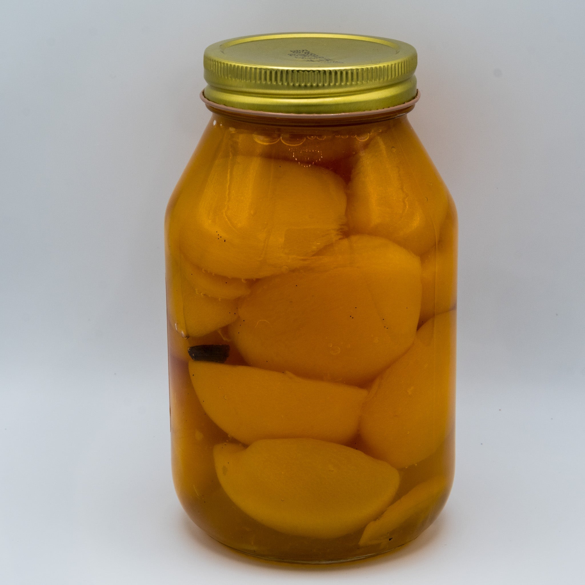 Canned Vanilla Peaches
