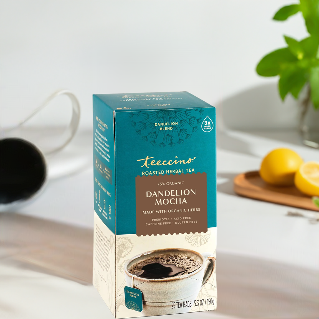 Té Herbal Tostado de Diente de León Moca