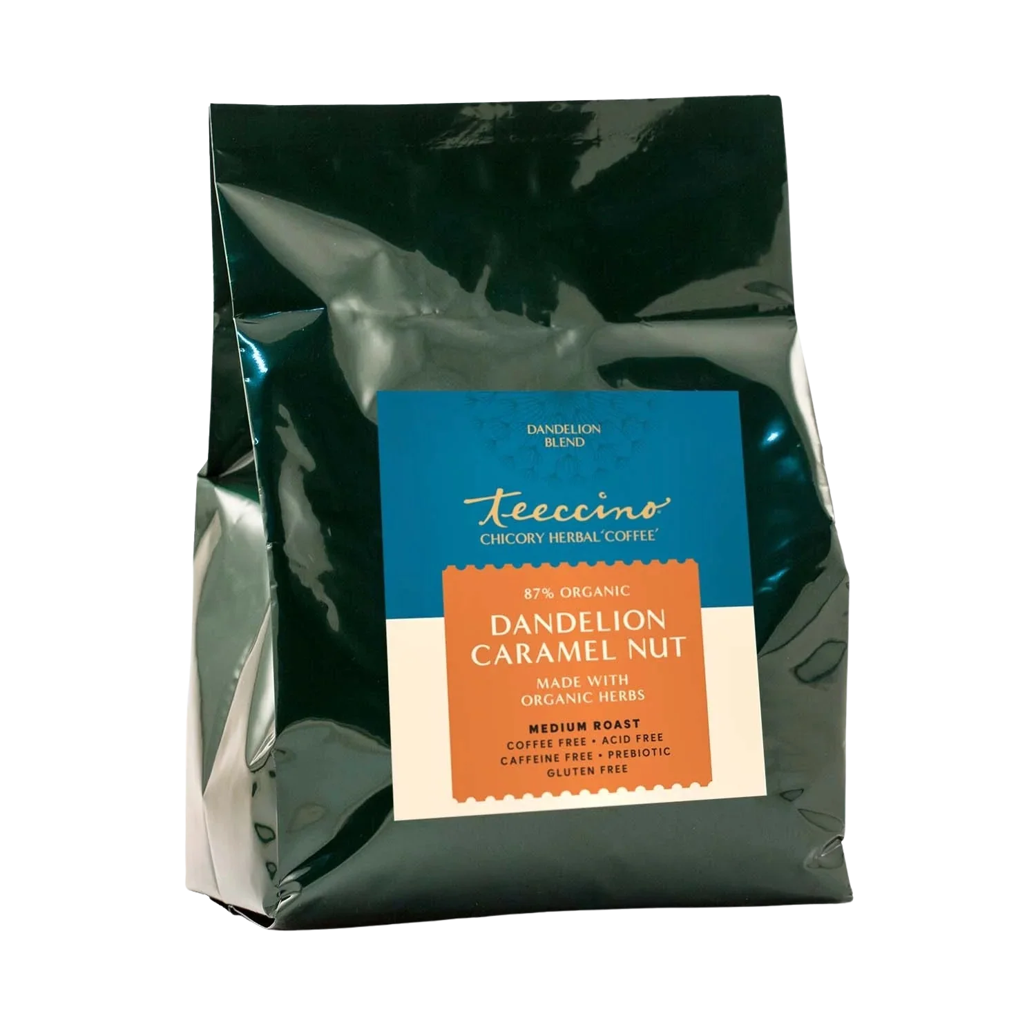 Herbal Coffee | Teeccino | Dandelion Caramel Nut Chicory Herbal Coffee