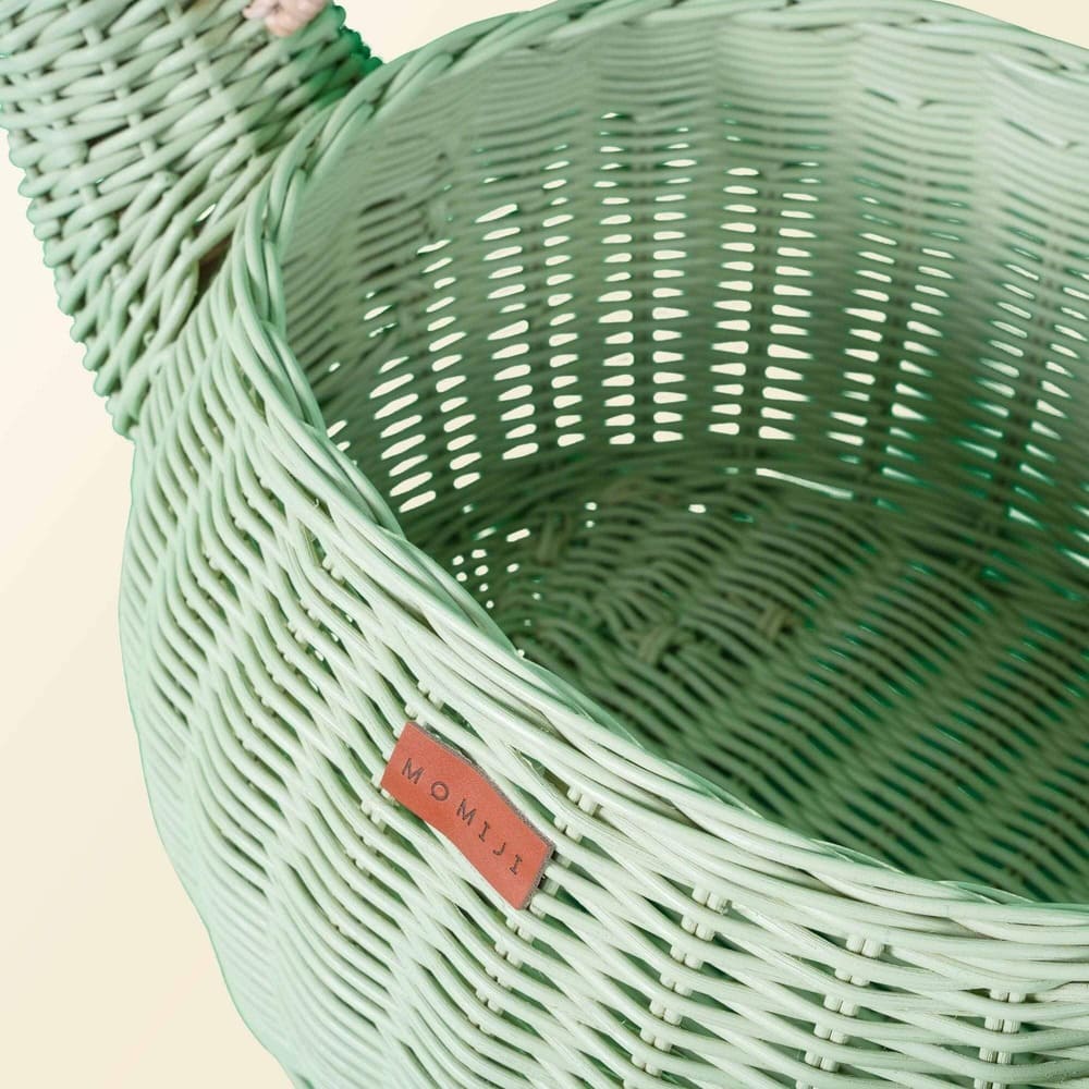 Storage Basket, Decor | Dinosaur Storage Basket Mint Green