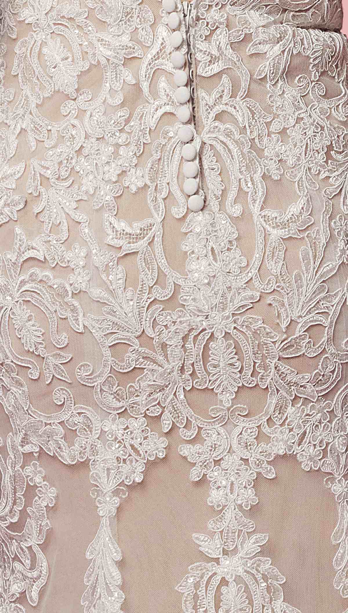 Wedding Dress | Nox Anabel H494 Spaghetti Strap V